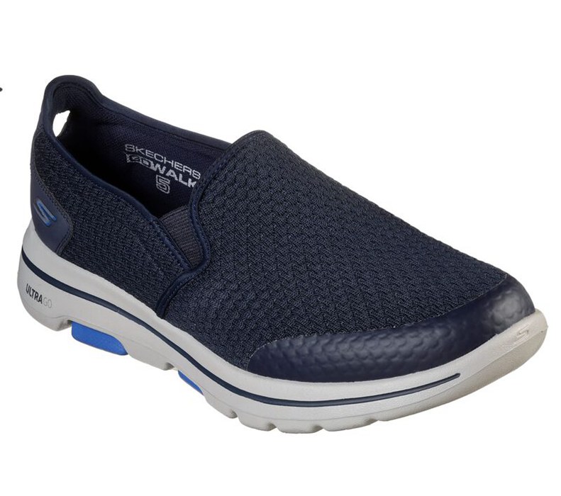 Skechers Gowalk 5 - Apprize - Mens Slip On Shoes Navy [AU-RH4678]